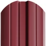 Double-sided steel fence slat Berna SAAB gloss