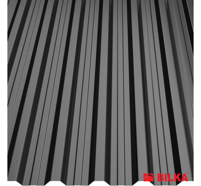 Double-sided trapezoidal sheet T18 Glossy 0,4 mm