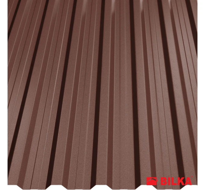 Double-sided trapezoidal sheet T18 Mat 0,6 mm SAAB