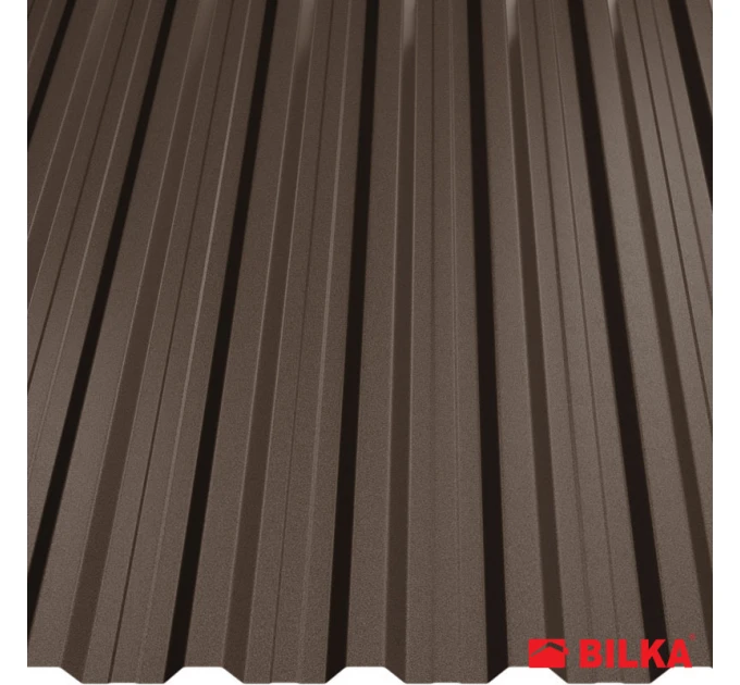 Double-sided trapezoidal sheet T18 Mat 0,6 mm SAAB