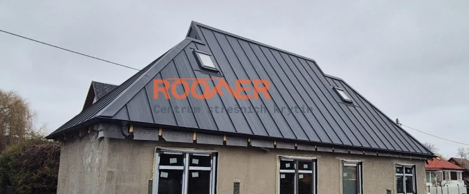 Moderní Click panely Retro Standard – kvalitní střecha v antracitu | Roofer.cz