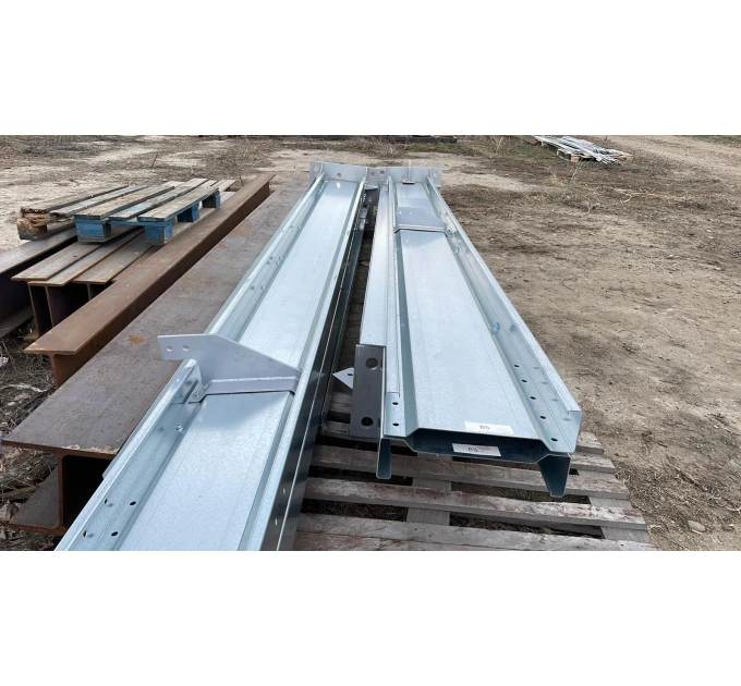 Galvanized structural C profile