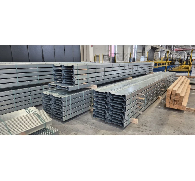 Galvanized structural C profile