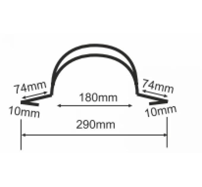 Large semicircular ridge/2m