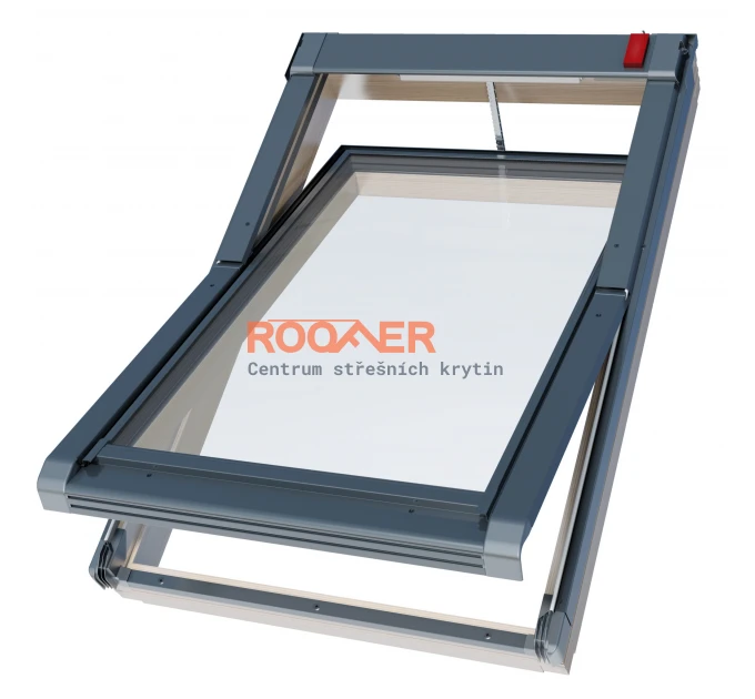 Roof window wooden 3glass eletr. Remote control