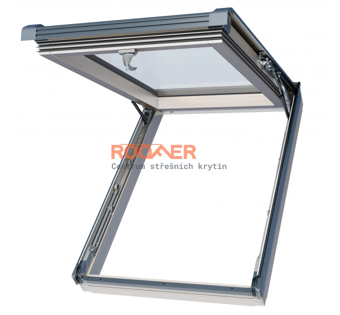 Roof window wooden 3glass 55x98 tilt and turn ISKV I22