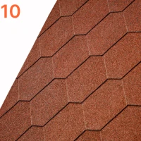 Bituminous tile IKO Superglass HEX