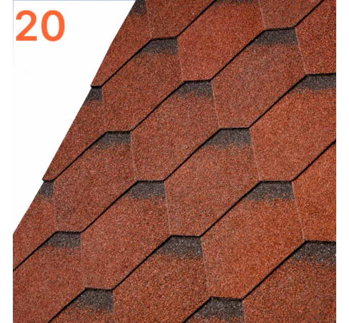 Bituminous tile IKO Armourshield Plus