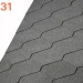 Bituminous tile IKO Diamantshield