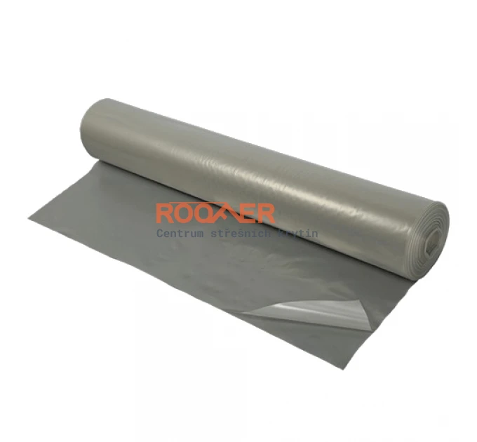 Building foil, Premium 200 um, 2x50m roll, transp.