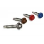 Samovrtný pozinkovaný farmářský šroub s EPDM podložkou (do ocelové kontstrukce) 4,8x19mm 250 ks