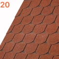 Bituminous tile IKO Victorian PLUS