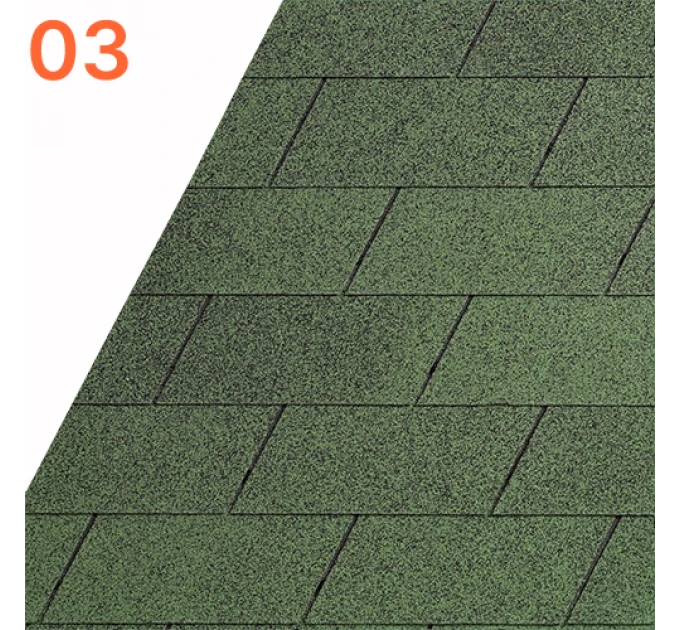 Asphalt shingles IKO Superglass 3Tab