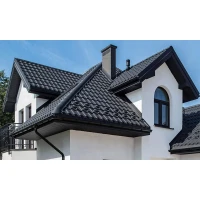 Plechová střešní krytina Clasic Lesklá 0,45 mm, 2250 * 1200 mm (2,7 m2) RAL 7016