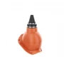 Antenna penetration SET – low profile – for Bilka Clasic metal roofing