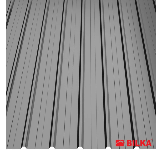 Profiled sheet metal T10 Gloss 2.00*0.93m (1.86m2) Chocolate brown RAL: 8017