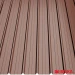 Profiled sheet metal T10 Gloss 2.00*0.93m (1.86m2) Chocolate brown RAL: 8017