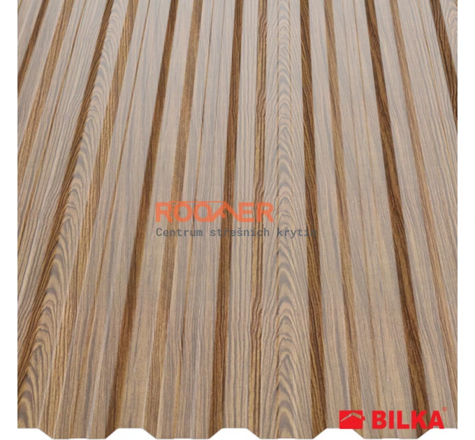 Profiled sheet metal T18 Wood