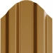 Metal fence profiles / Gloss (one-sided) 0.45mm/ RAL 8003