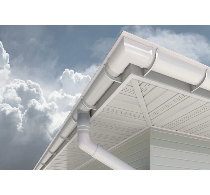 Střešní podhled Infratop Soffit s perforací SV-07 barva bílá 2700 mm