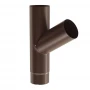 Rebound to the drain 90 degrees, 125 mm