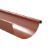 Half-round gutter 125/4000 mm Glossy