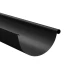 Under-eaves semi-circular gutter 150/2000 mm Mat