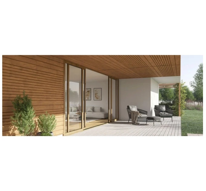 Fronto Honey Winchester Oak facade cladding