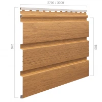 Střešní podhled Infratop Soffit s perforací SV-07 barva bílá 2700 mm