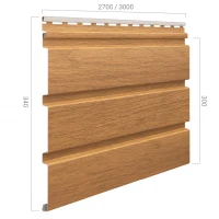 Střešní podhled Infratop Soffit  se skrytou perforací SVP-09 barva dub winchester 2700 mm