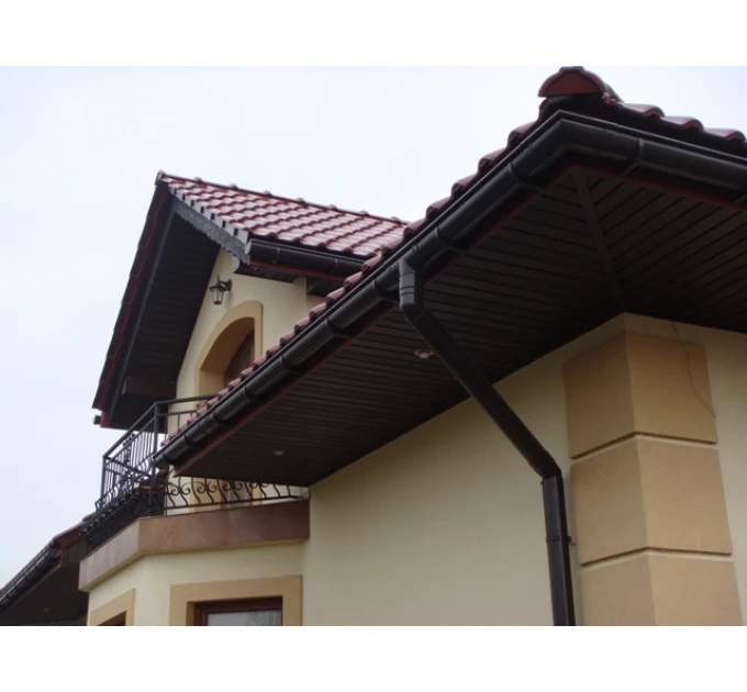 Střešní podhled Infratop Soffit se skrytou perforací SV-09 barva hnědá 2700 mm