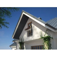 Střešní podhled Infratop Soffit se skrytou perforací SV-09 barva grafitová 2700 mm