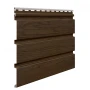 Infratop Soffit ceiling with hidden perforation SVP-09 walnut color 2700 mm