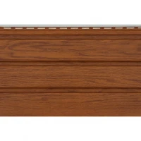 Střešní podhled Infratop Soffit se skrytou perforací SVP-09 barva zlatý dub 2700 mm