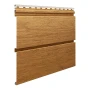 Roof suspended ceiling Infratop Soffit with hidden perforation SVP-09 Winchester oak 2700 mm