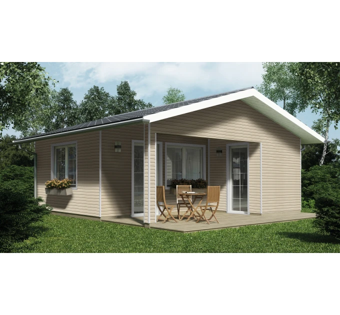 Facade cladding VILO Vinyl Siding SV-03 creamy