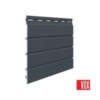 Facade cladding VOX - KERRAFRONT Modern Wood anthracite - FS-304 (33.2cm x 6m)