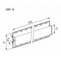 Connecting H profile WOOD SIDING SVP-18