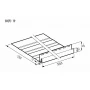 Window sill profile wide DECO SIDING SV-19